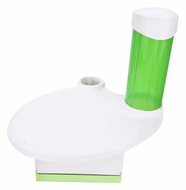 Bandeja dental triple, porta: scalers, vasos y servilletas